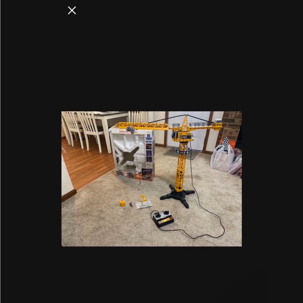 Vintage new brite crane in brand new condition from the early 90s